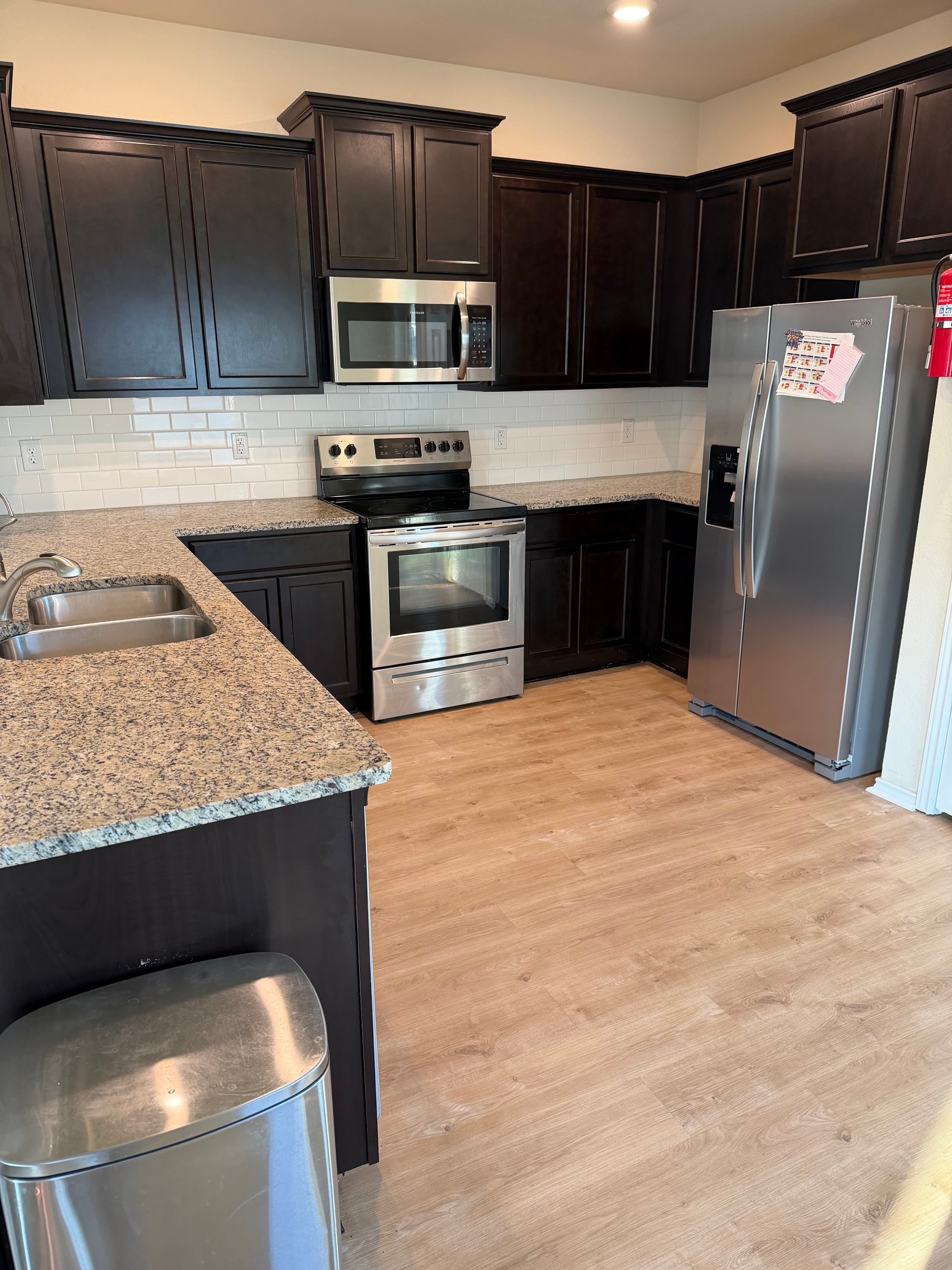 Spotless kitchen appliances